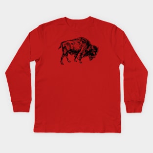 American Buffalo Kids Long Sleeve T-Shirt